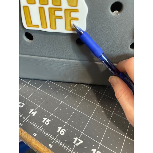 Lot of 5 Slightly Imperfect RN Nurse Themed Bogg Bag Charms - Picture 6 of 6